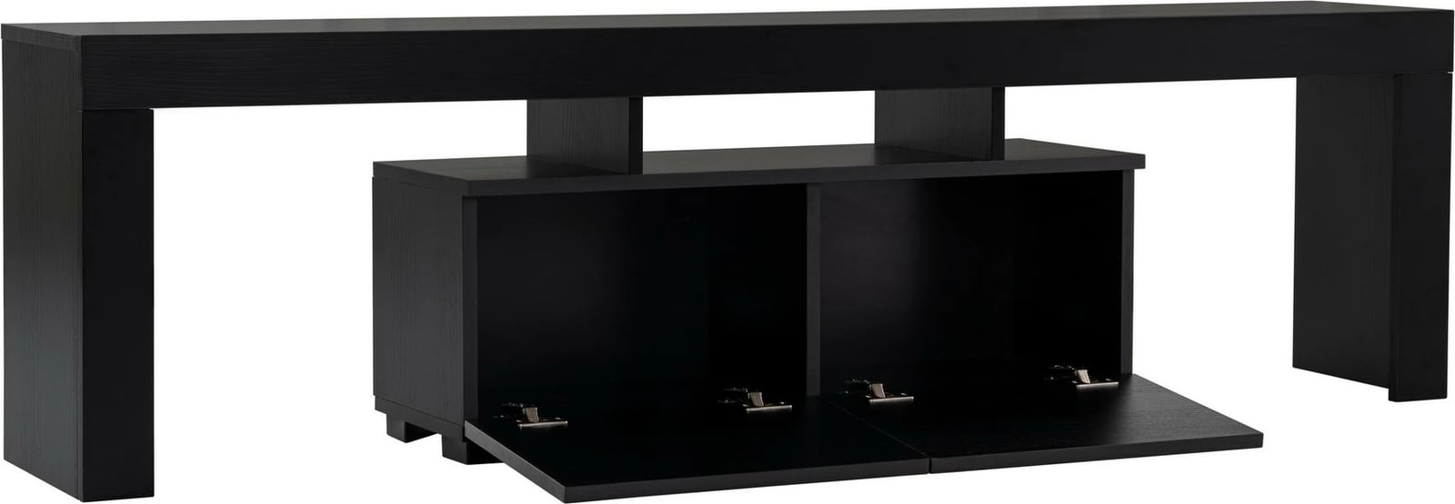 Komodë TV Nordure, Enclave, dru i zi