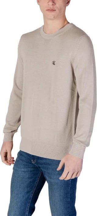 Xhemper për meshkuj Calvin Klein Jeans, beige Xhemper për meshkuj Calvin Klein Jeans, beige