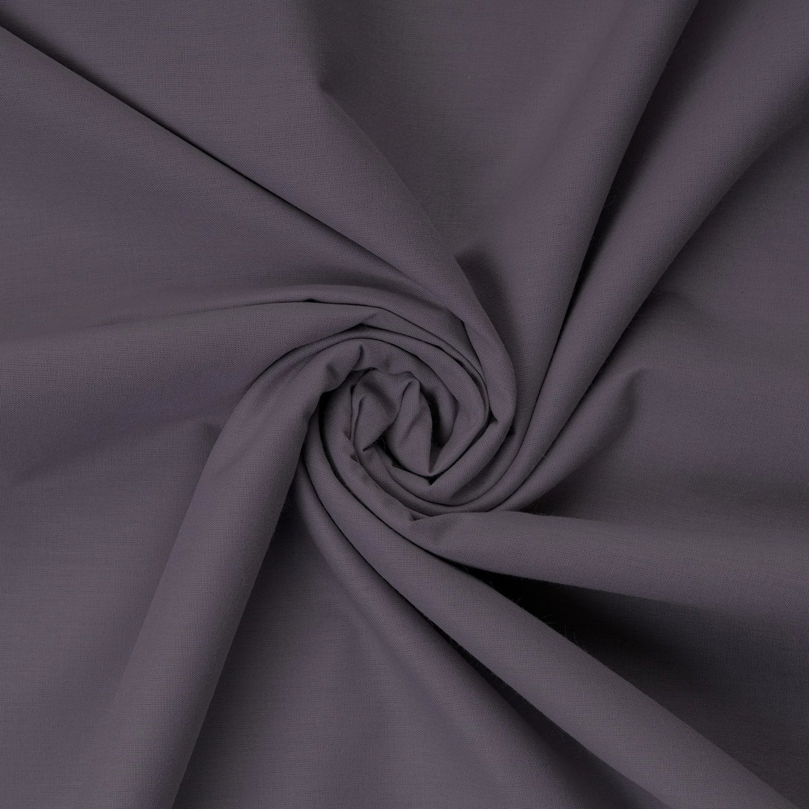 Çarçaf i vetëm fitted Ranforce, ngjyrë gri e errët, L'essentiel, 90x200+30cm