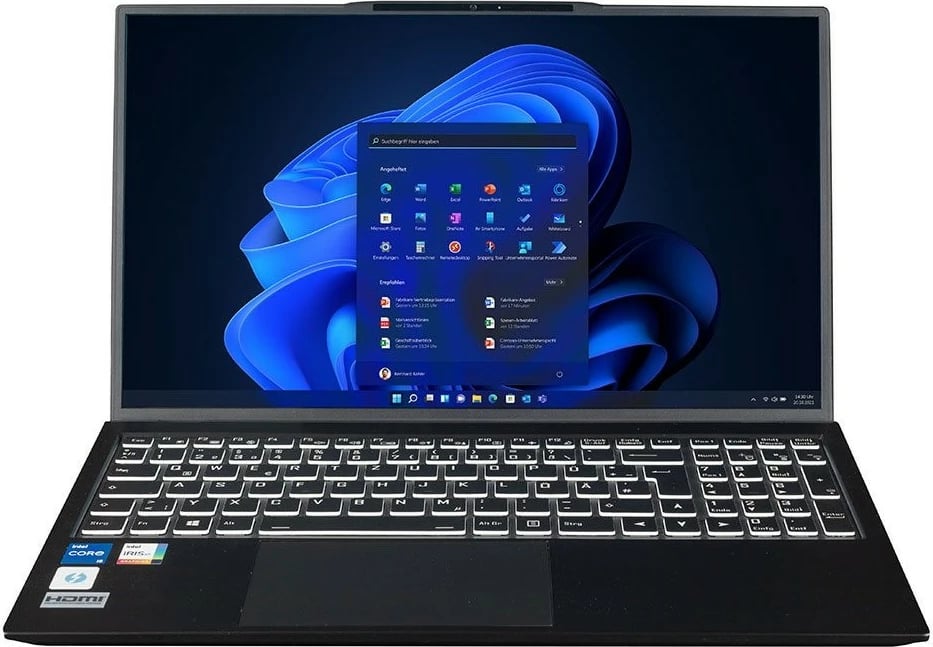 Laptop bluechip TRAVELline B15W58 i7-1355U, 16GB, 1TB SSD, 15.6 inç, Windows 11 Pro