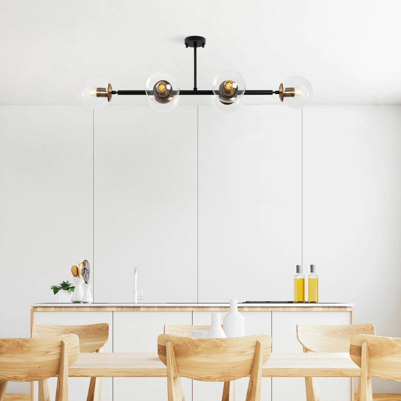 Llambë tavani Opviq Fazli - 10496, ngjyrë e zezë, antike