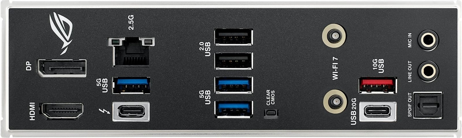 Pllakë amë ASUS ROG STRIX B860-I GAMING WIFI, Intel B860, mini ITX, Multicolour