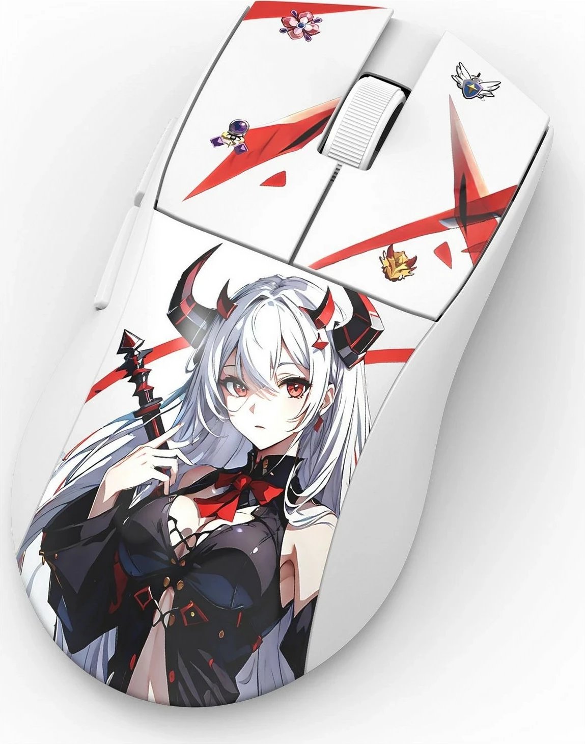 Maus Redragon M916AK-PRO K1NG PRO, i bardhë