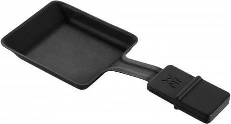Raclettegrill WMF Lono, çelik inox, 4 persona, pllaka të lëvizshme, e zezë