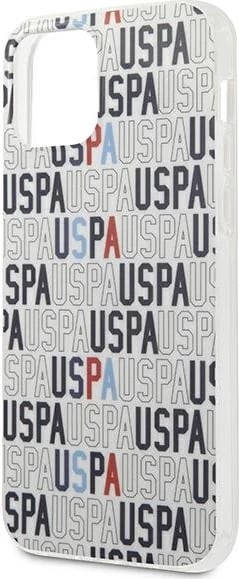 Mbështjellës U.S. Polo Assn. USHCP12SPCUSPA6 për iPhone 12 mini, 5.4", Logo Mania, Bardhë