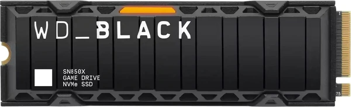 Disk SSD WD Black SN850X M.2 8TB me Heatsink, PCIe 4.0, NVMe