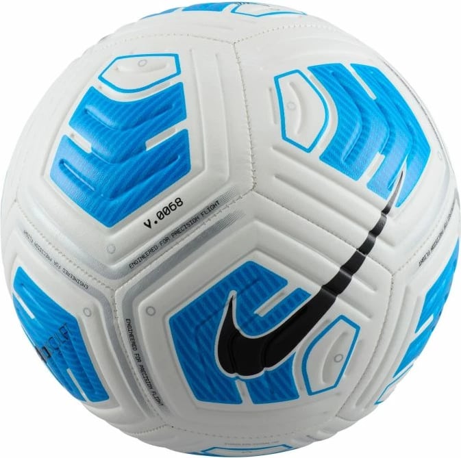 Top futbolli Nike, bardhë dhe kaltër