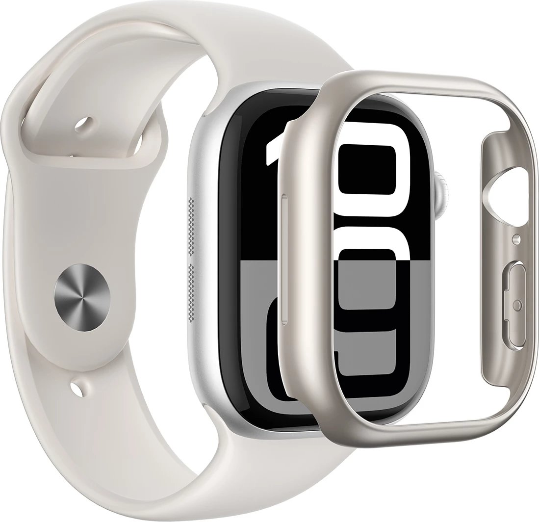 Mbështjellës AmazingThing Minimal për Apple Watch 46mm, argjendtë