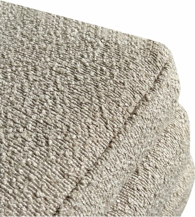 Stool me hapësirë për ruajtje, ngjyrë latte, 110x40x44