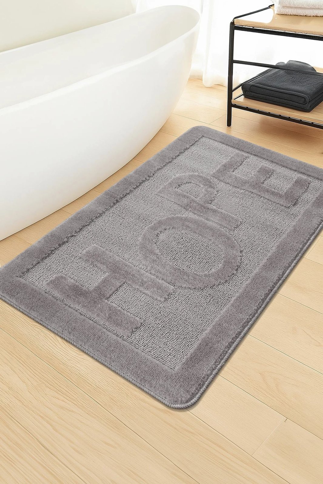 Tapet për banjo, Mijölnir Hope, ngjyrë gri, 60x100cm