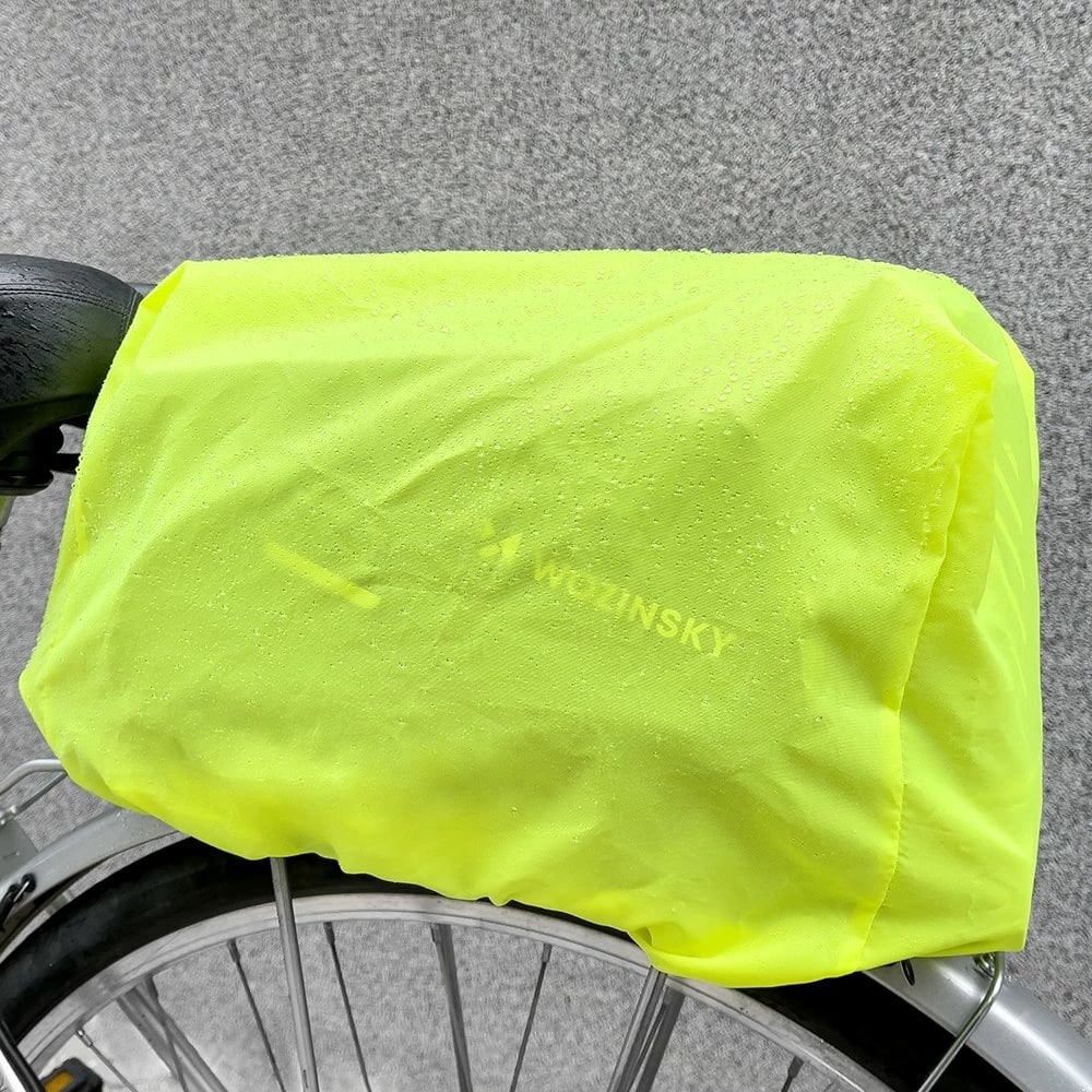 Çantë bagazhi për biçikletë Wozinsky WBB22BK, 9L, me rrip shpatulle, e zezë Çantë bagazhi për biçikletë Wozinsky WBB22BK, 9L, me rrip shpatulle, e zezë
