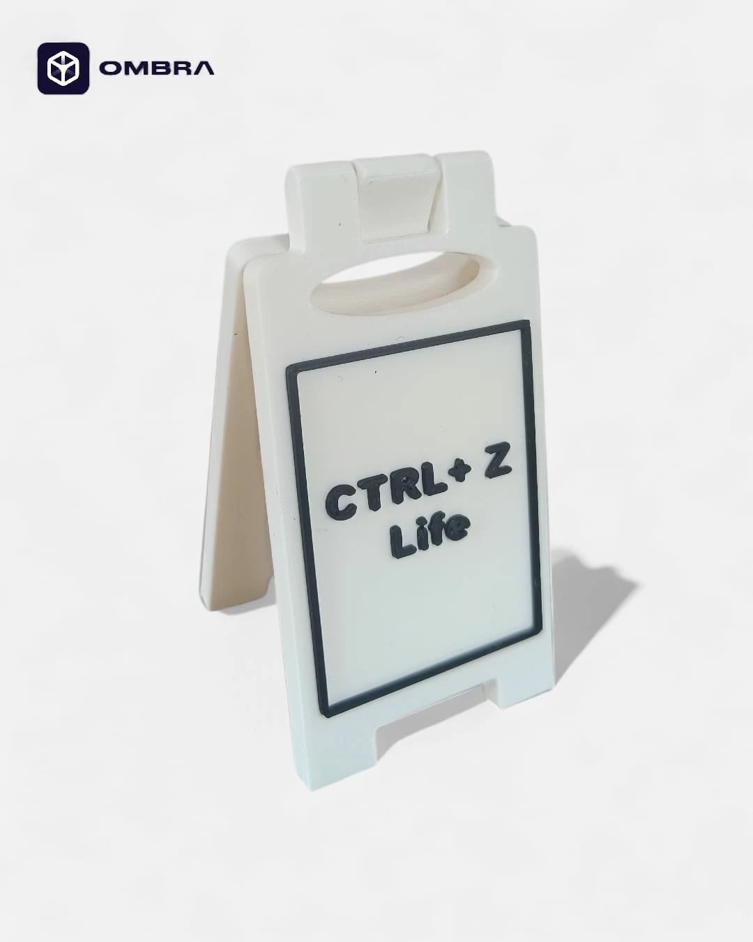 Tabelë “CTRL + Z , Life” - e bardhe