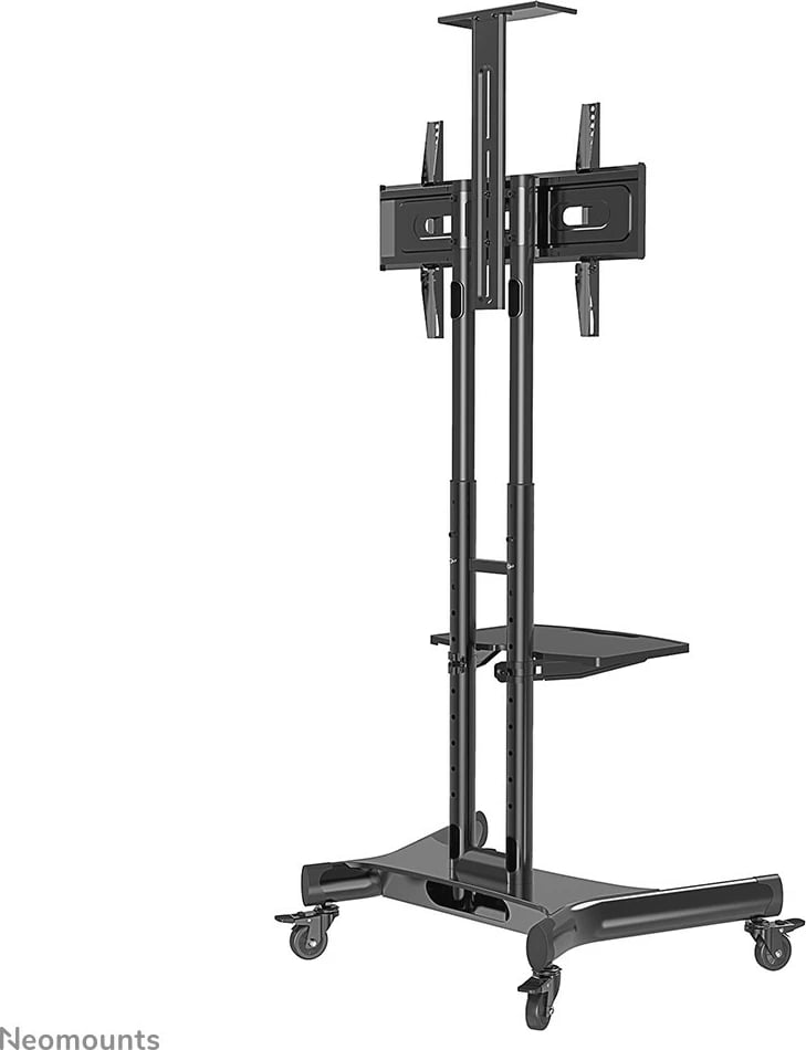 Karrocë TV Newstar NM-M1700BLACK, për ekrane 32-75 inç, rregullim lartësie, ngjyrë e zezë