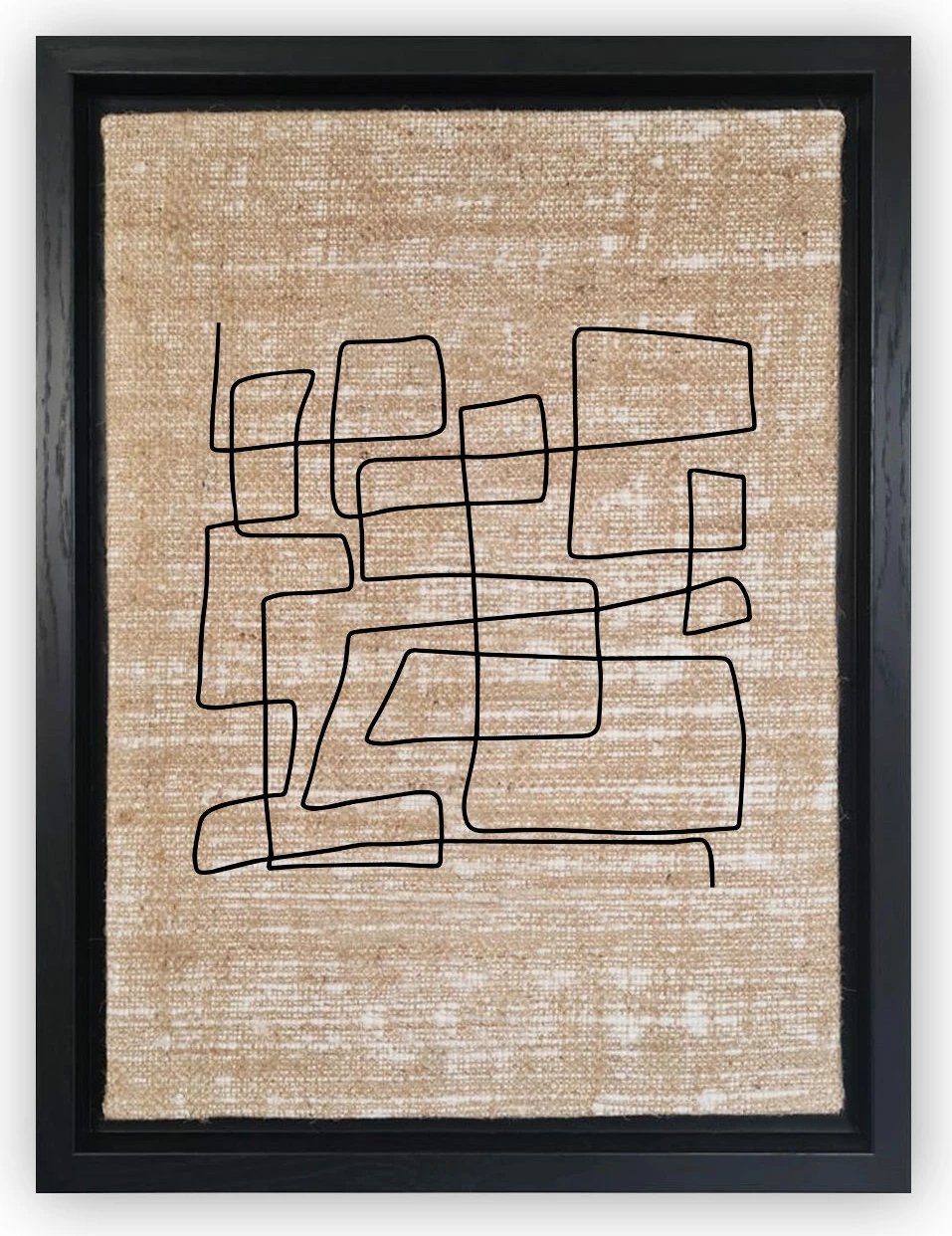 Pikturë dekorative në kanavacë, shumëngjyrëshe, Wallity, LSJ818206842823 - 36x46cm