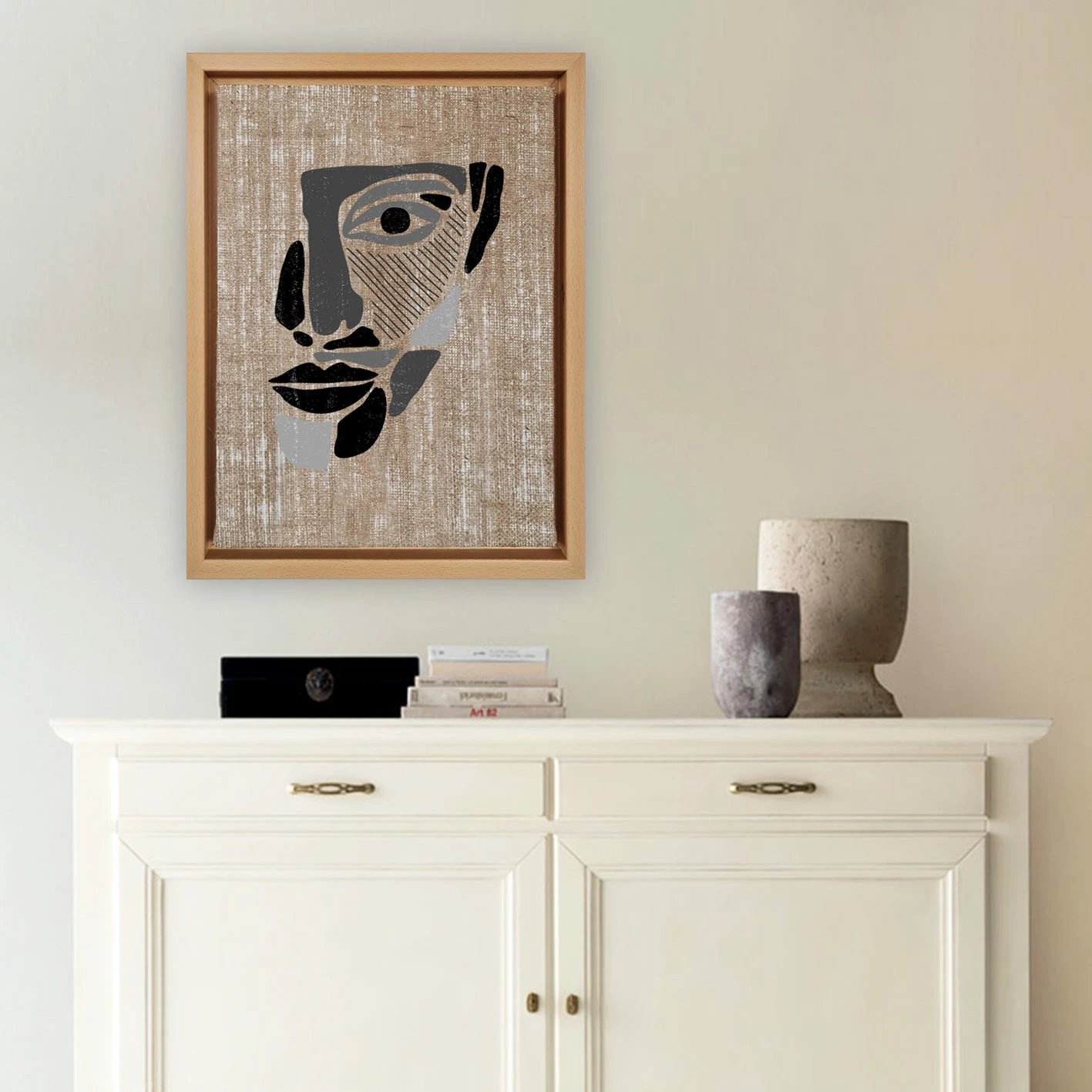 Pikturë dekorative në kanavacë, shumëngjyrëshe, Wallity, LNJ319278569213 - 66x96cm