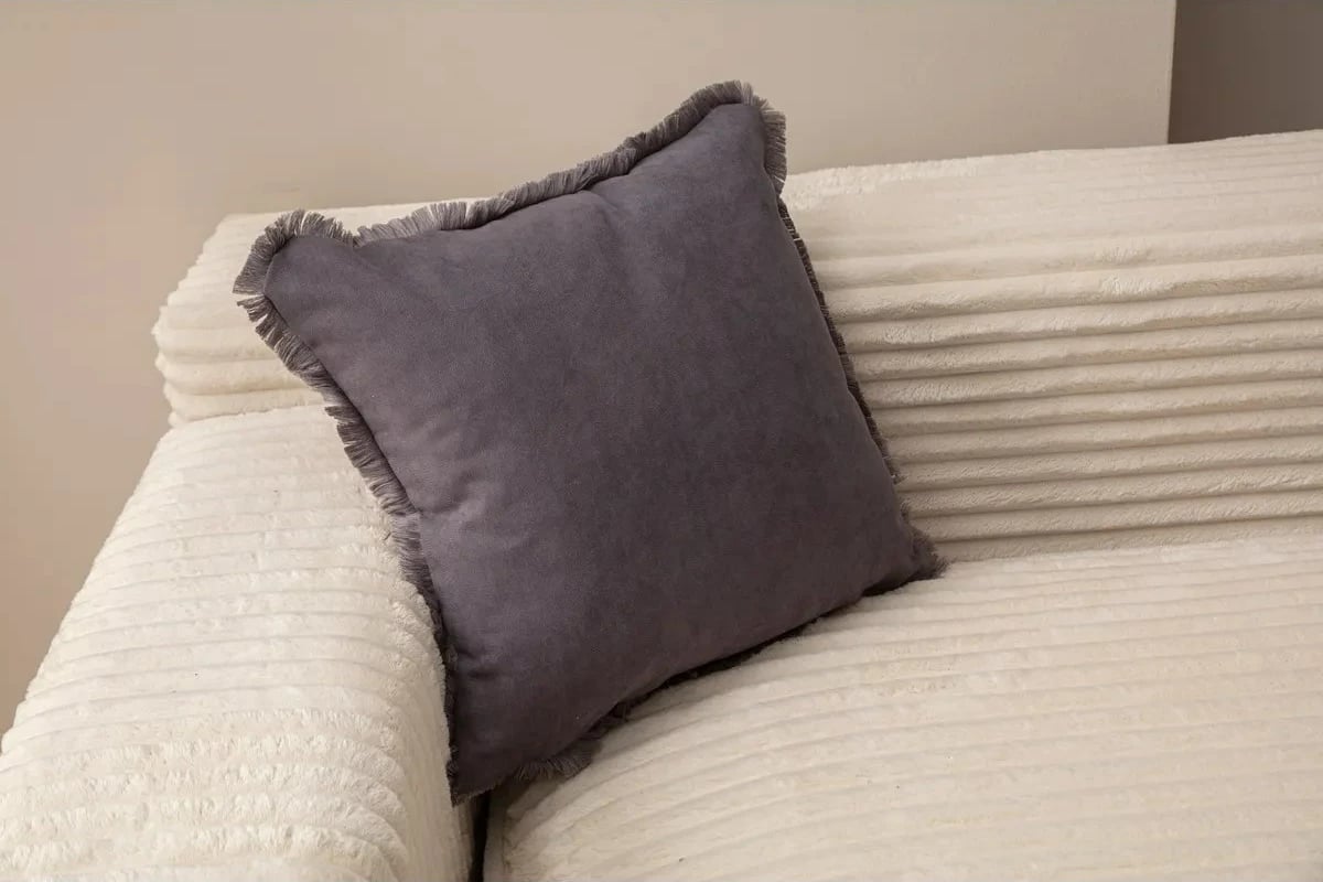 Jastëk mbulesë, ngjyrë gri, Evila Originals, 43x43cm