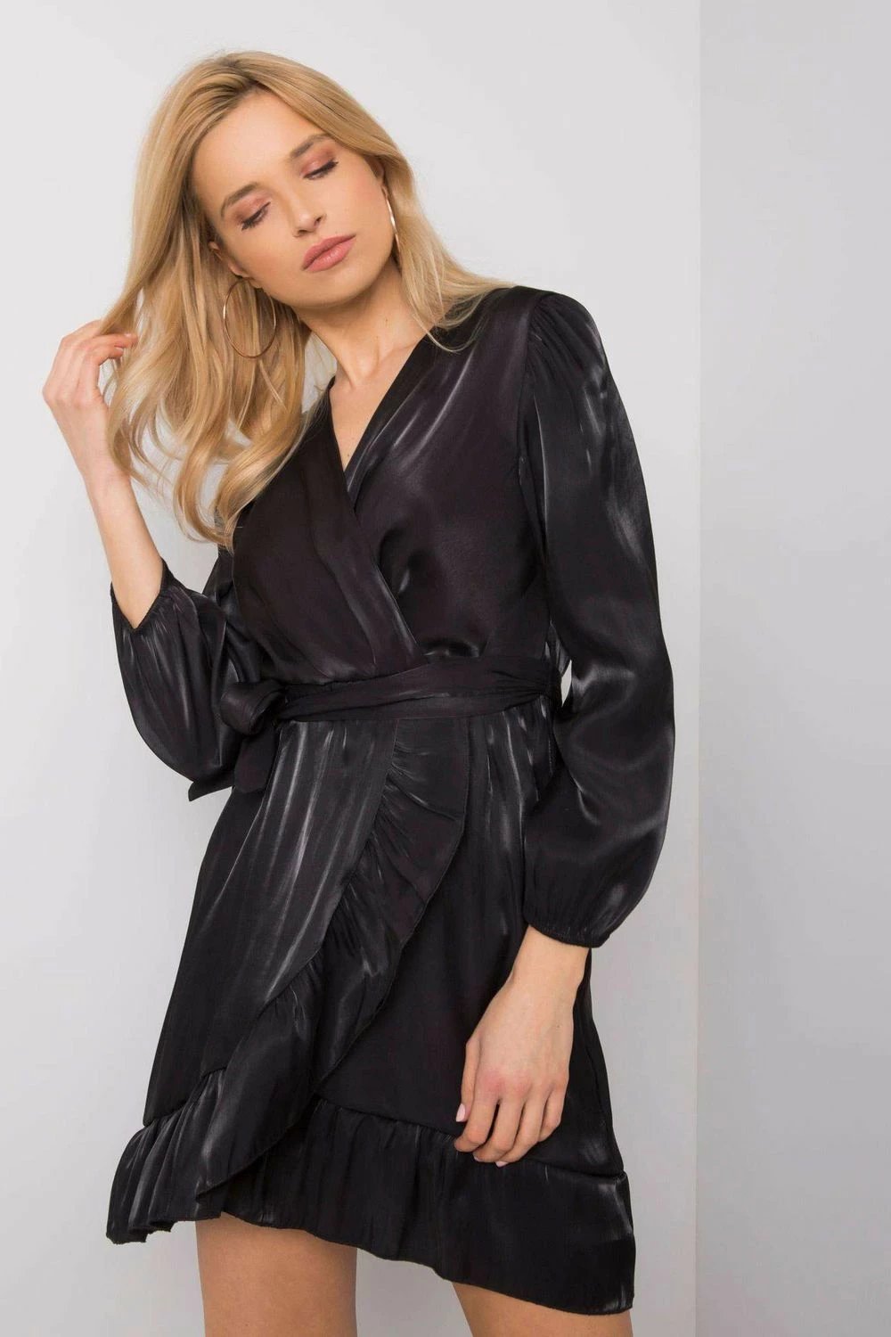 Fustan për femra Italy Moda 160631, i zi