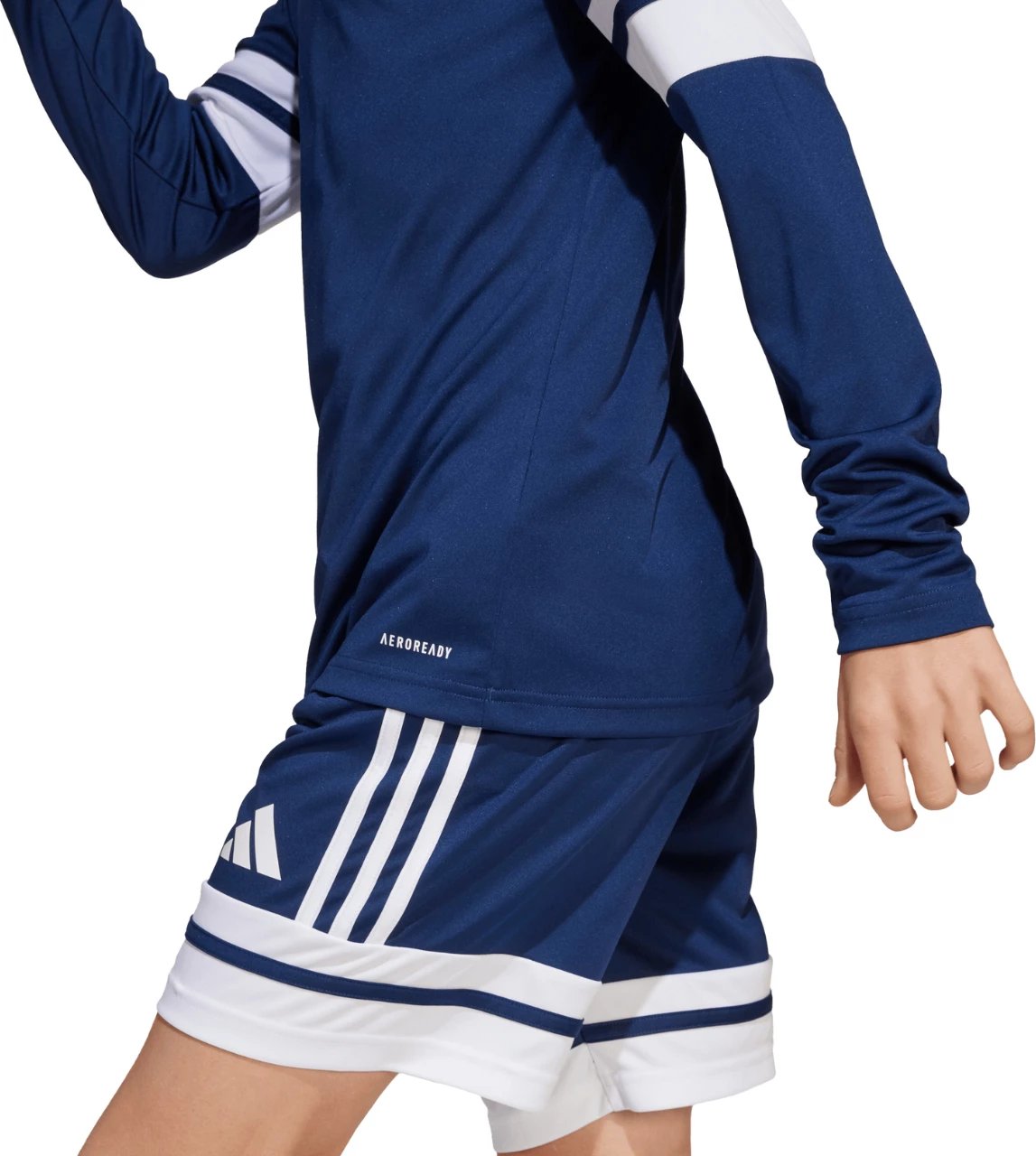 Maicë me mëngë të gjata për fëmijë adidas, navy
