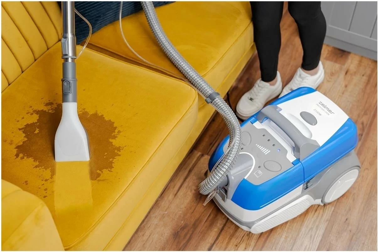 Fshesë me ujë Zelmer Leon ZVC9150D, 2100W, HEPA, blu