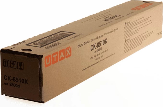 Toner Utax CK-8510K 662511010 standard, rendiment 18000 faqe, e zezë