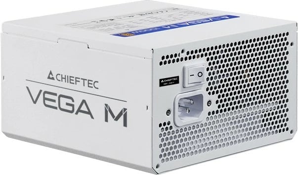 Furnizues energjie ATX, Chieftec PPG-850-CW Vega M, 850W 80+ Gold, modular, ATX 3.1, me 12VHPWR, e bardhë