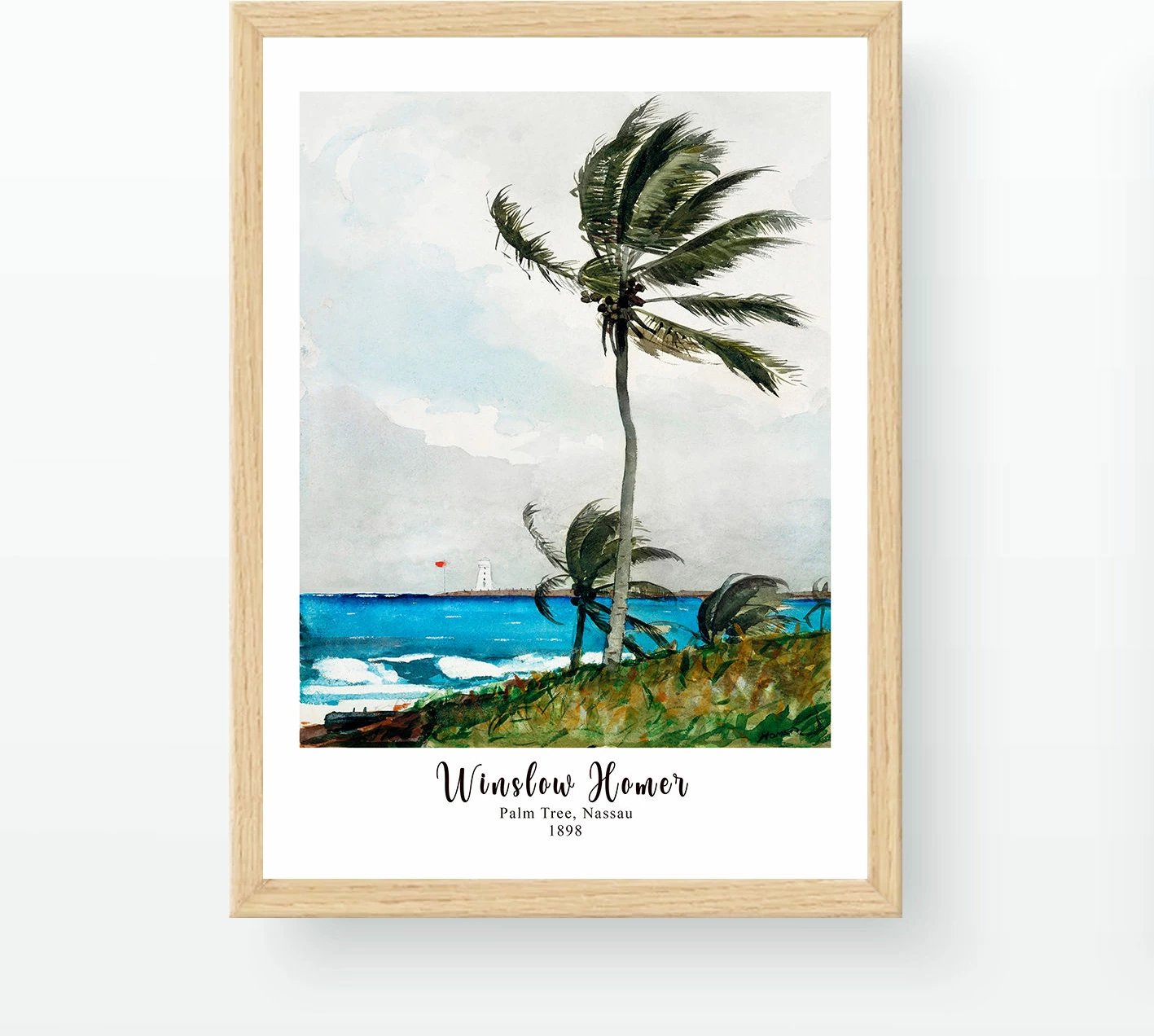 Pikturë dekorative me kornizë, Wallity, NC3049940-5575, shumëngjyrëshe, 55x75cm