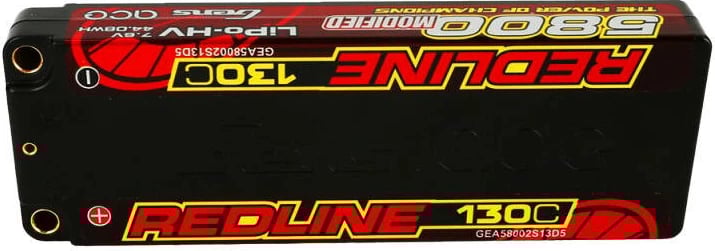 Akumulator Gens ace Redline Series 5800mAh 7.6V 130C HardCase LiPo