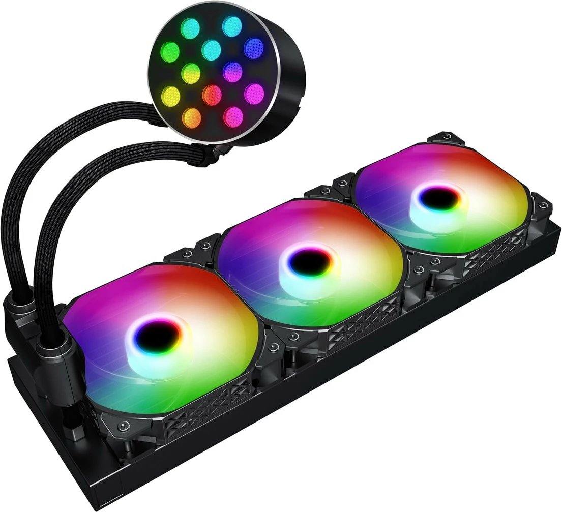 Ventilator Ftohës Me Ujë Për Kompjuter SAMA CY360mm black (Zezë)