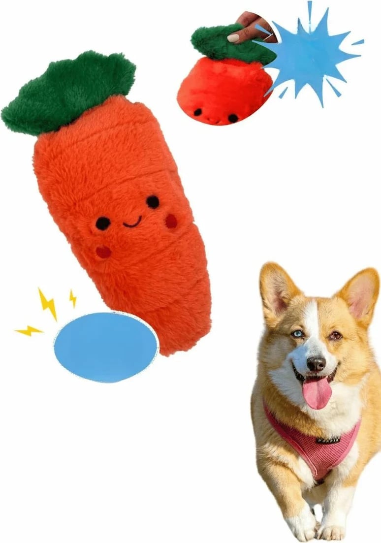 Lodër për qen, pelushi, portokalli, Havhav 1003