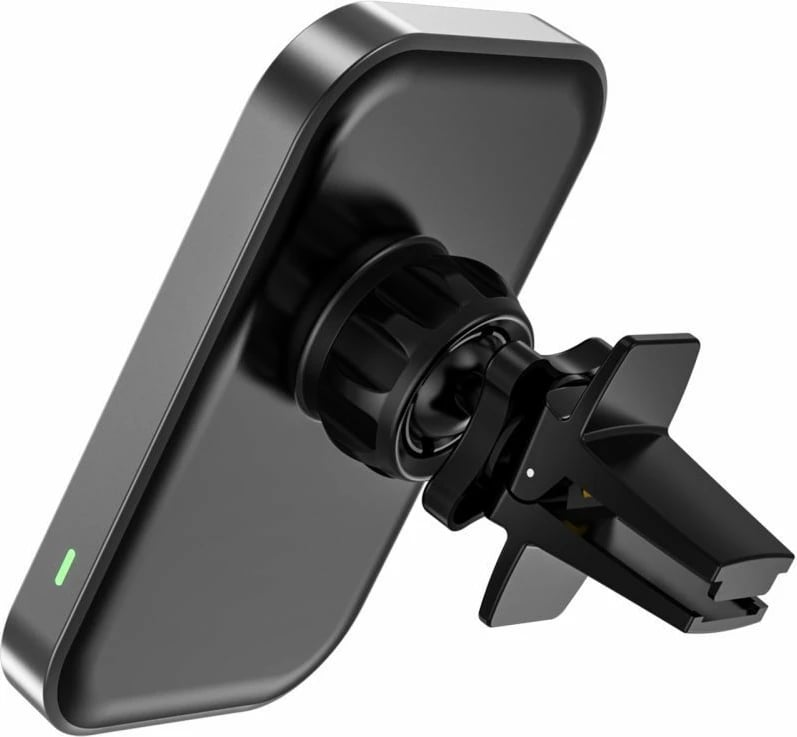 Mbajtës magnetik për veturë me karikues wireless Tech-Protect CW19, 15W, i zi