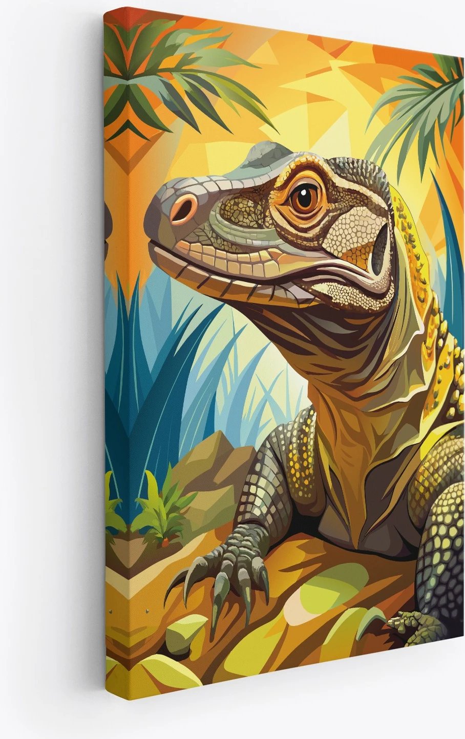 Pikturë dekorative në kanavacë, shumëngjyrëshe, Wallity Ersysb054, 40x60cm