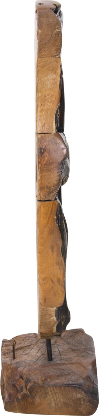 Dekor tavoline FH7718, dru tik, natyral, 50x15x64H Dekor tavoline FH7718, dru tik, natyral, 50x15x64H