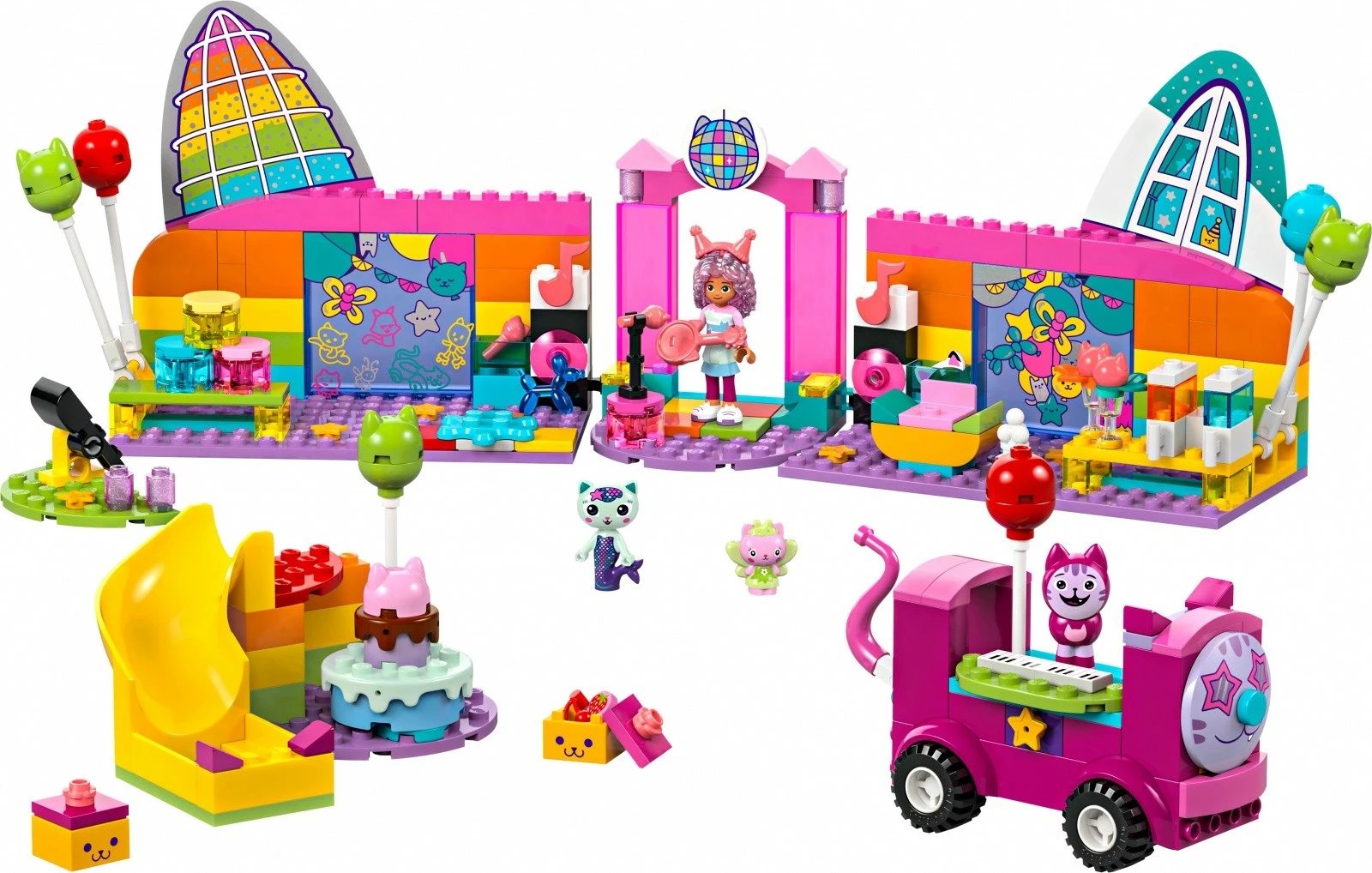 Set lodrash LEGO Gabby's Dollhouse 10797 Gabi Ballroom, 252 pjesë, shumëngjyrëshe