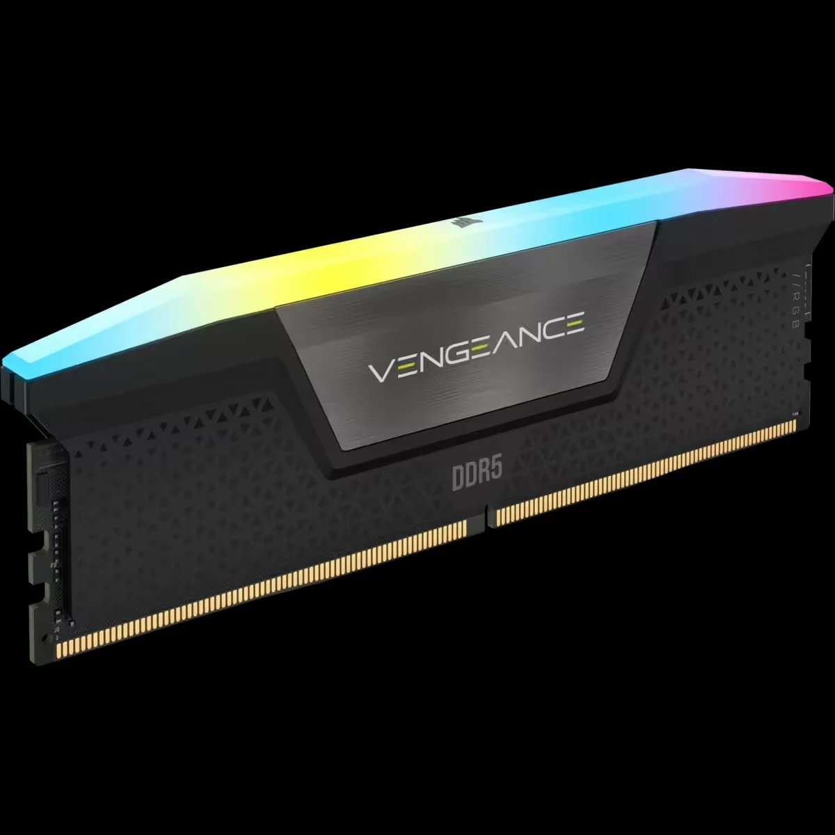 RAM Memorje Corsair Vengeance RGB 32GB (2x16GB) DDR5 6400MHz, e zezë RAM Memorje Corsair Vengeance RGB 32GB (2x16GB) DDR5 6400MHz, e zezë