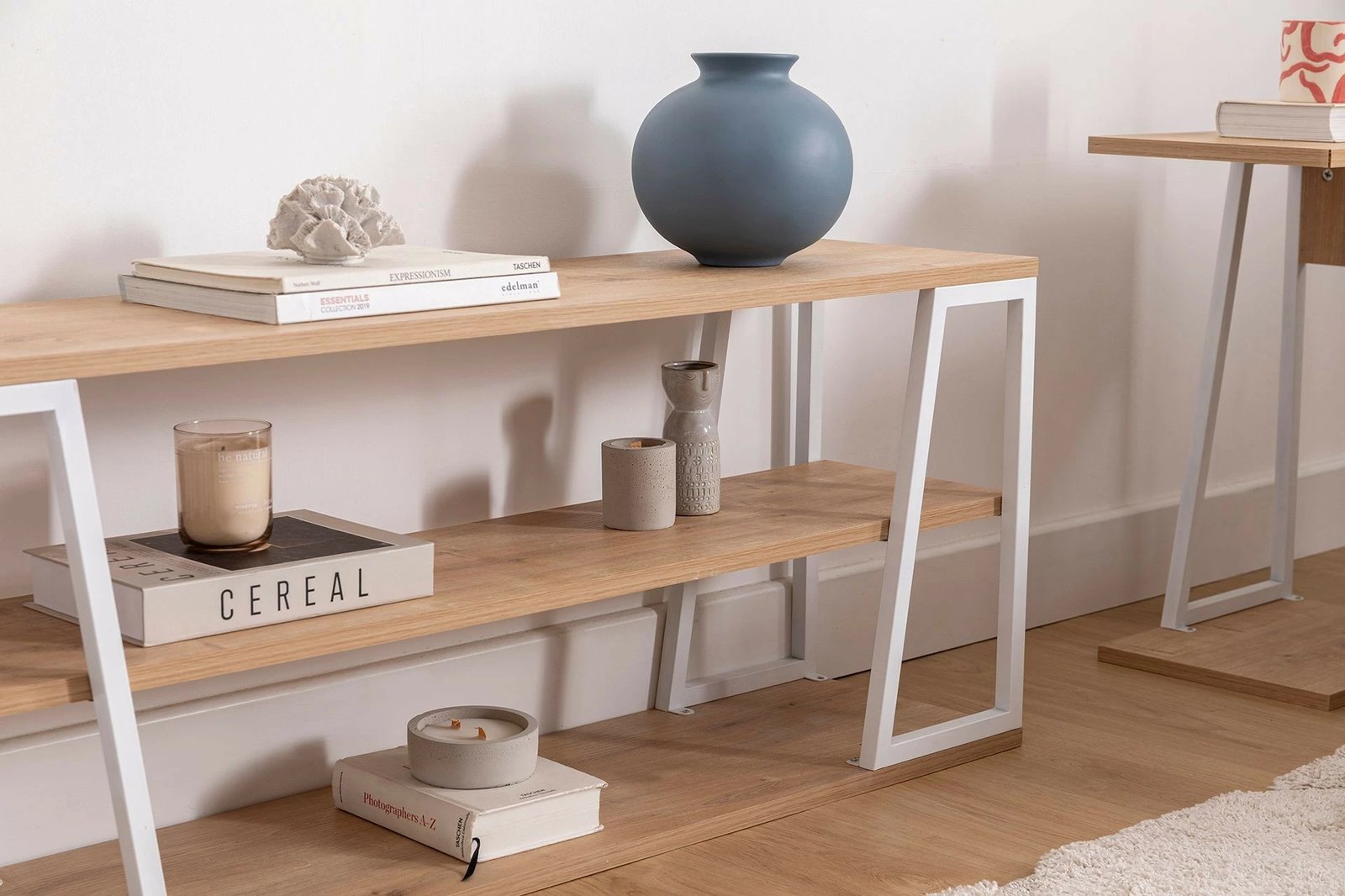 Komodë TV Hanah Home, Lissa Dolapli, e bardhë, sapphire