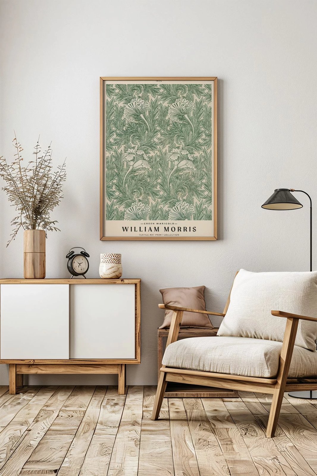 Pikturë dekorative me kornizë, shumëngjyrëshe, Lmnmdl38