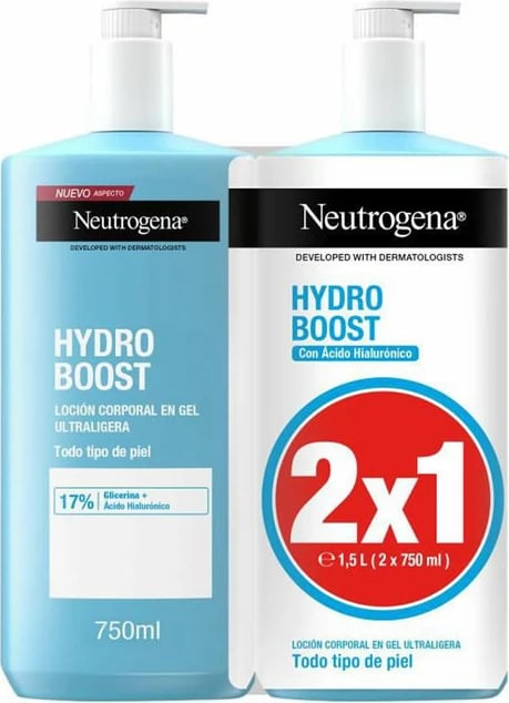 Locion trupi në xhel Neutrogena Hydro Boost unisex 2x750ml