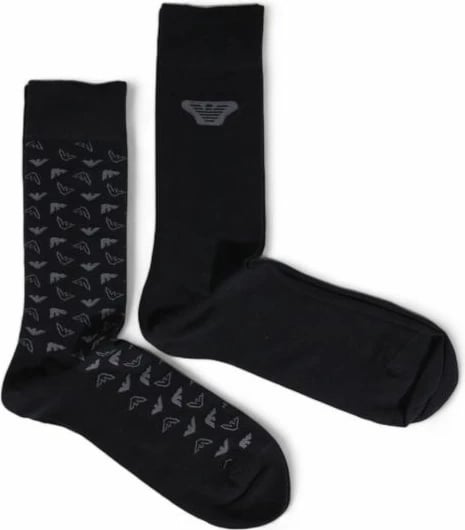 Çorape për meshkuj Emporio Armani, e zezë