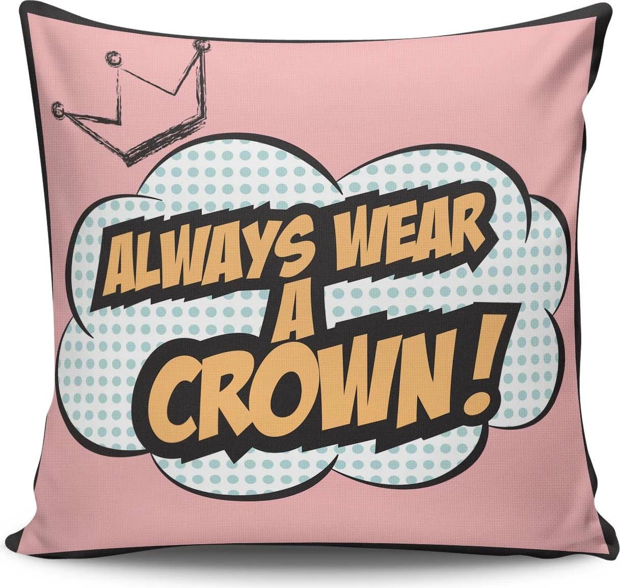 Jastëk mbulesë Aberto Design, NKRLNT-066, pa mbushje