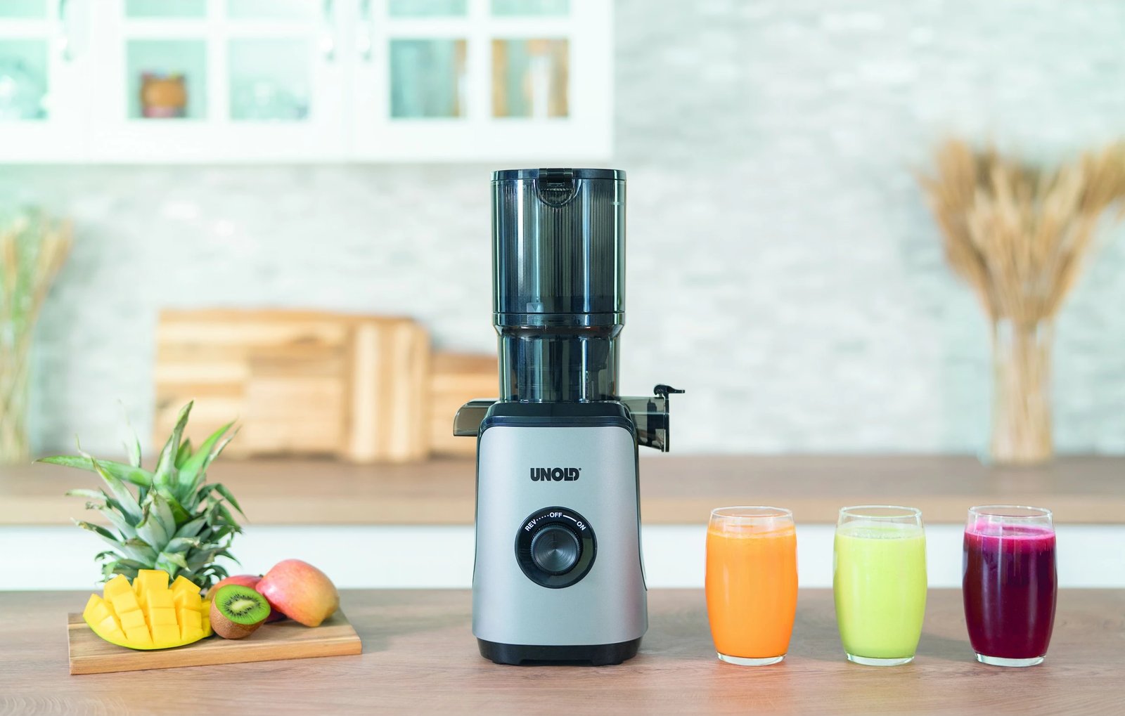 Slow juicer UNOLD 78275 Sam, 0.8L, 80 RPM, charcoal