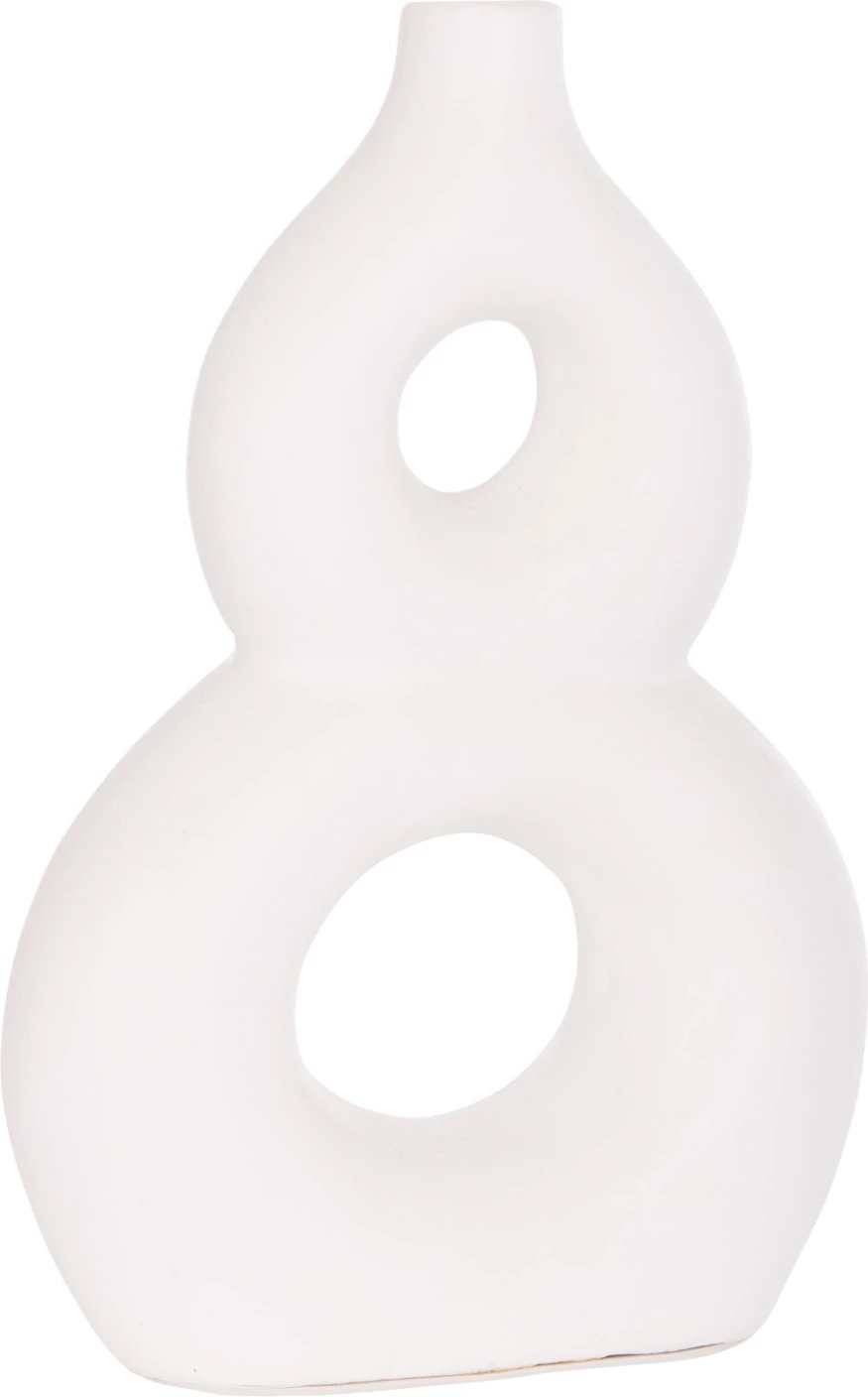 Vazo dekorative tavoline FIORIN, terrakotë e bardhë, FH4666.02S, 21x7.5x31cm Vazo dekorative tavoline FIORIN, terrakotë e bardhë, FH4666.02S, 21x7.5x31cm