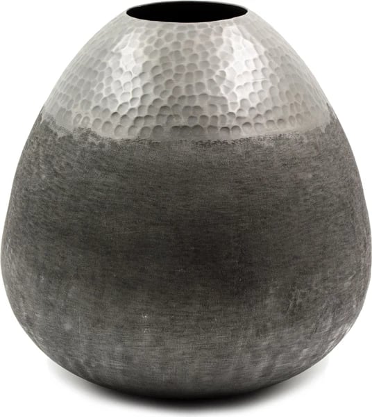 Vazo DROP, alumin, ngjyrë grafit, 32x32x29 cm