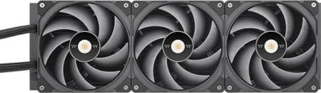 Ftohës me ujë për CPU Thermaltake Toughliquid 420 EX Pro ARGB, 3x140mm, bllok bakri, i zi