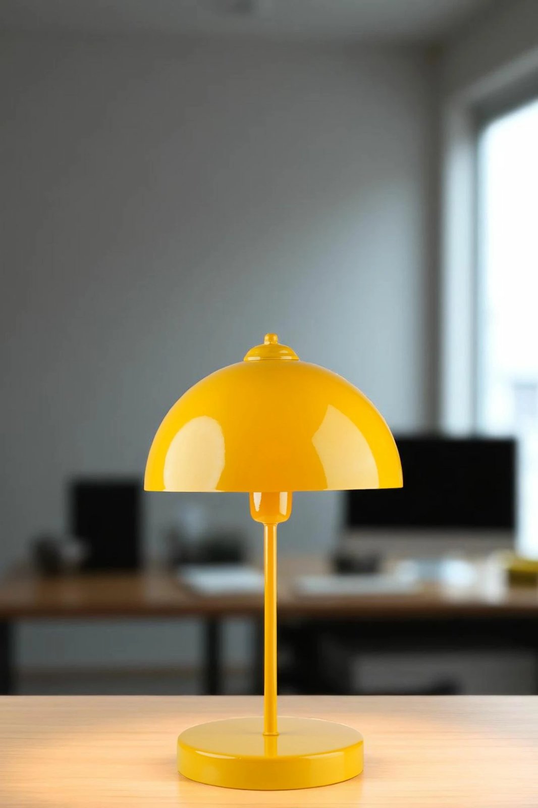 Llambë tavoline Opviq, ngjyrë mustard, 8894-2