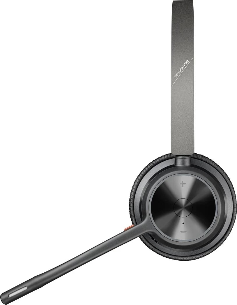 Kufje POLY Voyager 4320-M me mikrofon, wireless, BT700 dongle, USB-A në USB-C, e zezë