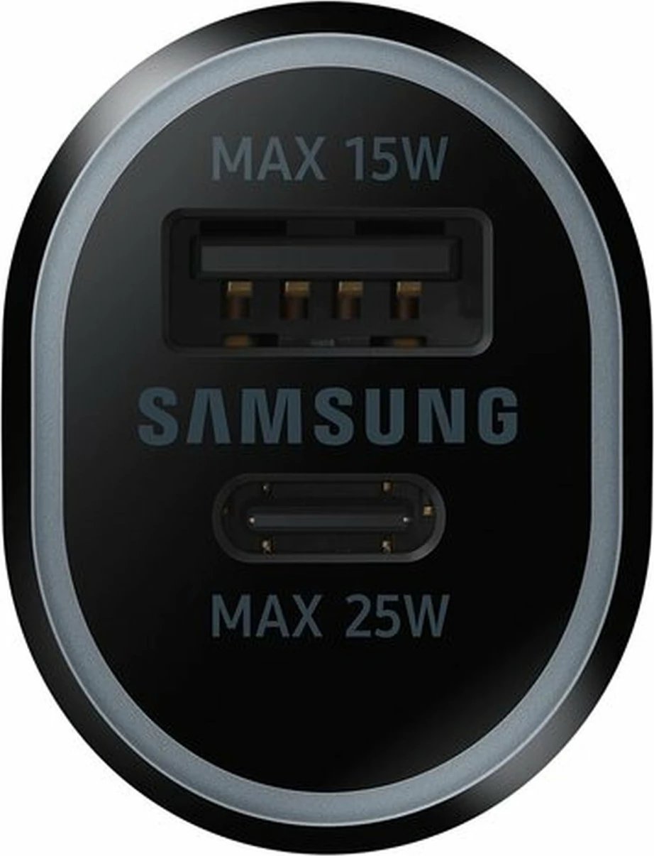 Karikues veture Samsung EP-L4020NBEGEU, 2x USB-A, 25W, i zi