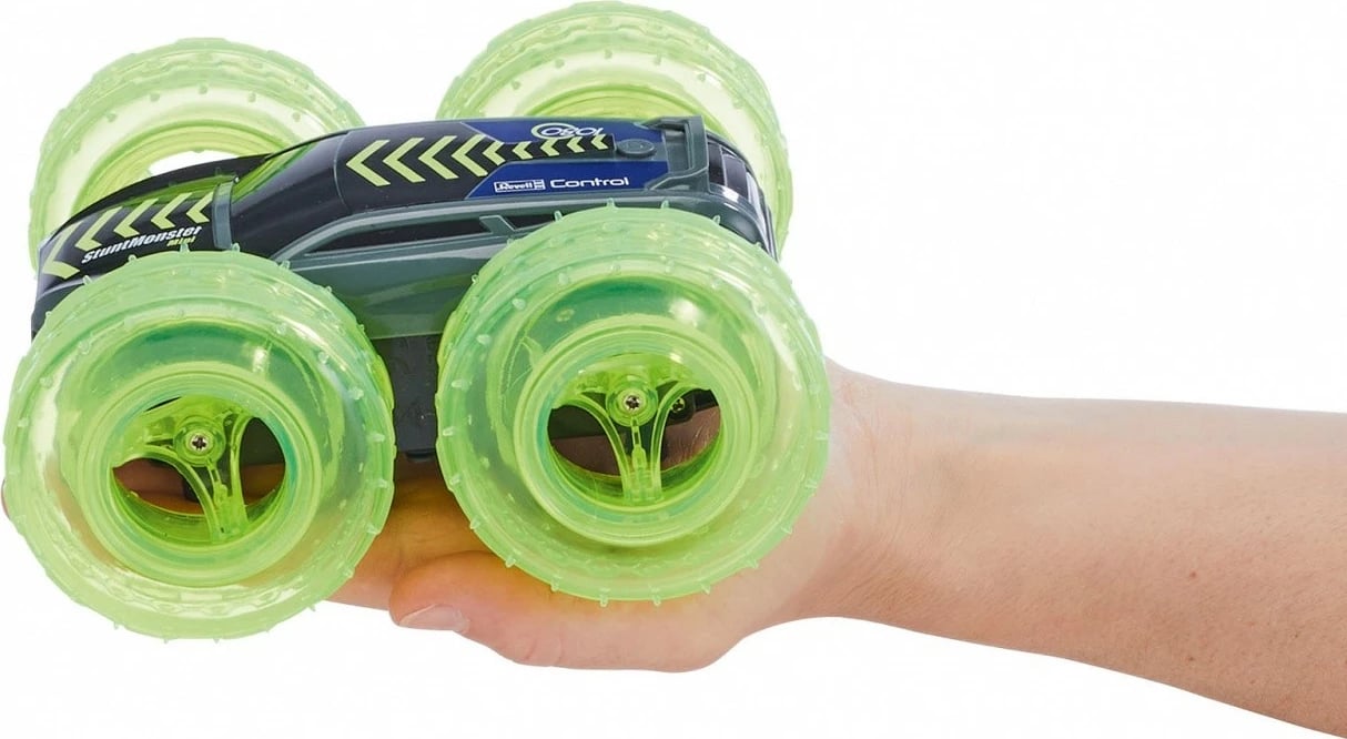 Makine me telekomandë Revell RC Stunt Monster Mini 1080, e zezë/e gjelbër