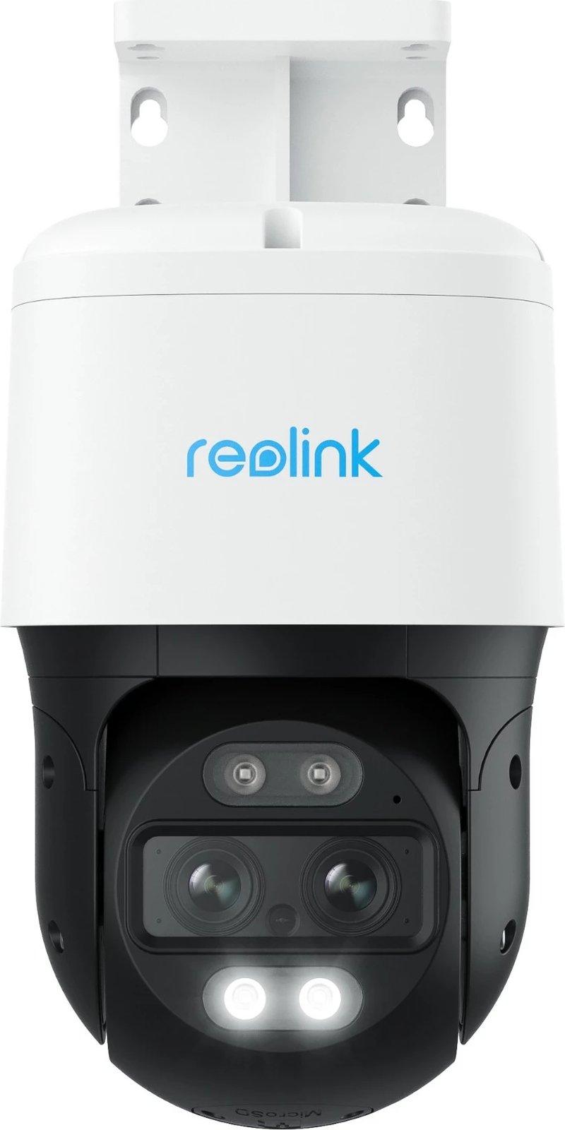 Kamerë sigurie Reolink TrackMix Series P760, 4K, Dual View, Auto-Zoom Tracking, PoE, Ngjyrë e bardhë