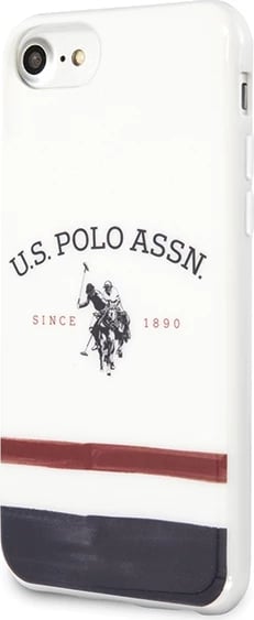 Mbështjellës U.S. Polo Assn. USHCI8PCSTRB për iPhone 7/8/SE 2020/SE 2022, Pattern Tricolor, Bardhë Mbështjellës U.S. Polo Assn. USHCI8PCSTRB për iPhone 7/8/SE 2020/SE 2022, Pattern Tricolor, Bardhë