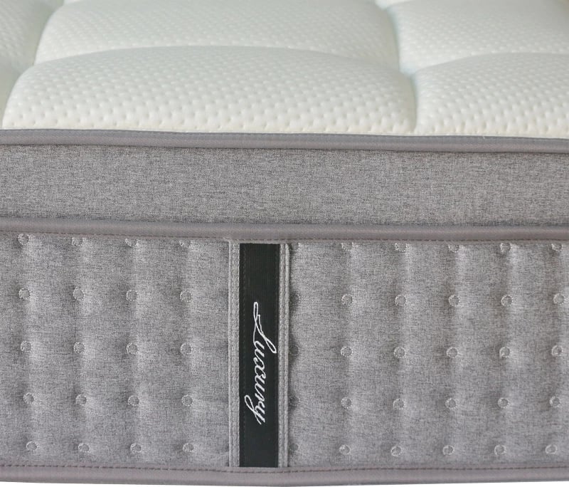 Dyshek luksoz, 5 zona me susta xhepi, memory foam me xhel, latex, 34-36cm, 160x200cm